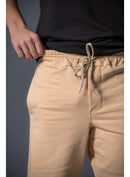 Bermuda Masculina Moletom Areia