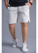 Bermuda Masculina Moletom Cinza