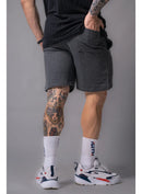 Bermuda Masculina Moletom Grafite