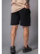 Bermuda Masculina Moletom Preta