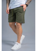 Bermuda Masculina Moletom Verde Militar