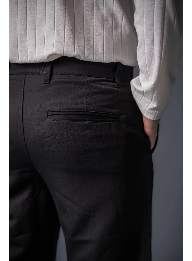 Calça Alfaiataria Casual Preta