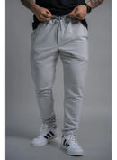 Calça Slim Comfort Cinza Claro