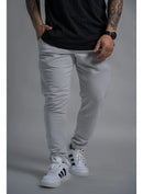 Calça Slim Comfort Cinza Claro