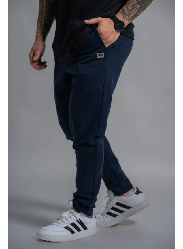 Calça Slim Comfort Marinho