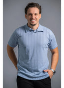 Camisa Polo S/ Botão, Vicenza Azul Claro