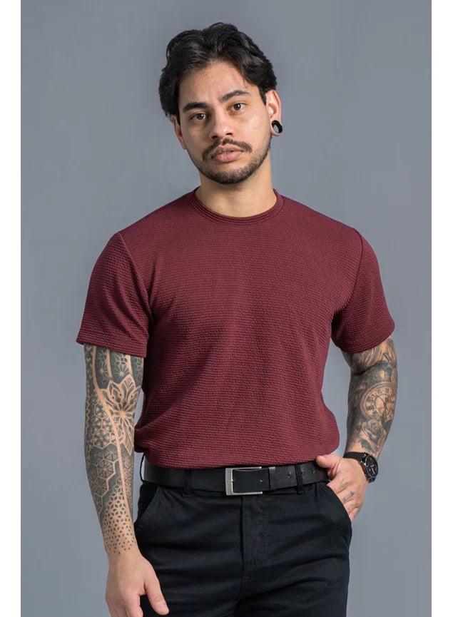Camiseta Turim Bordô
