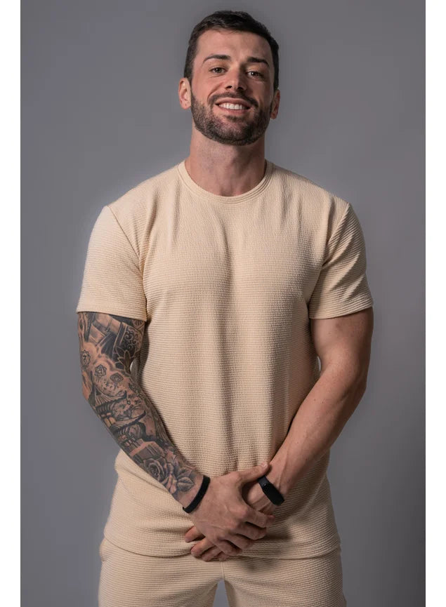 Camiseta Turim Creme