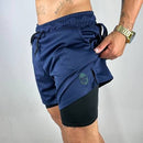 Kit 3 Shorts KONG 2 em 1 — Conforto, Praticidade e Versatilidade