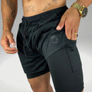 Kit 3 Shorts KONG 2 em 1 — Conforto, Praticidade e Versatilidade